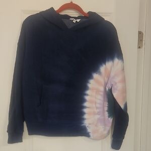 Navy Tie-Dye Men's Sweater